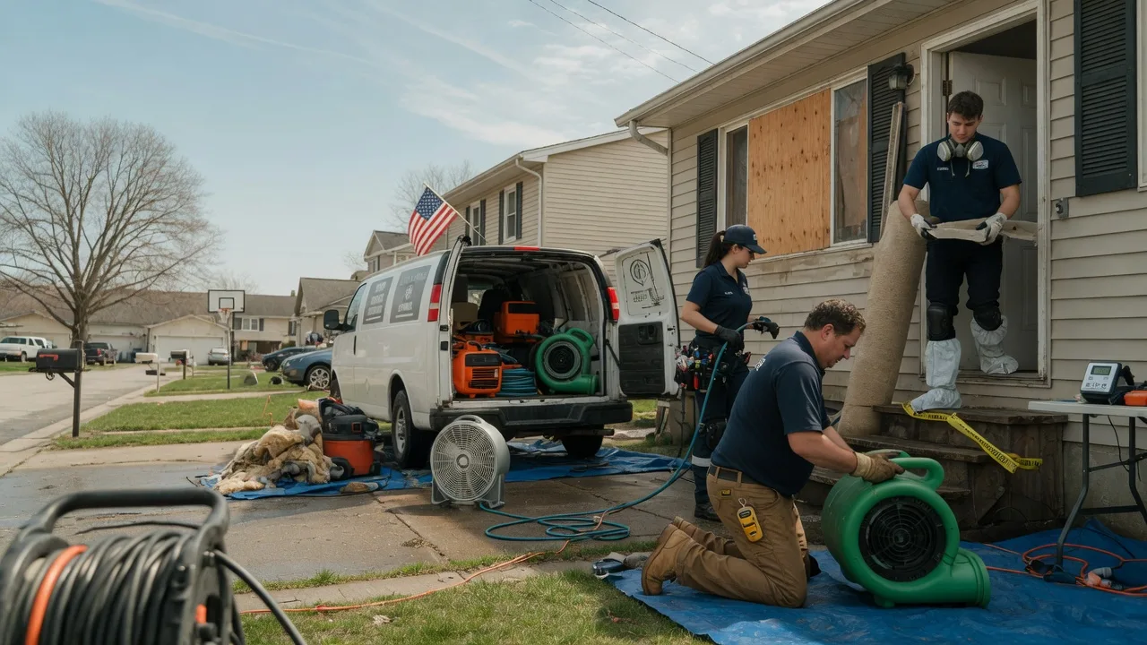 Water Damage Restoration in Paradis, LA near me